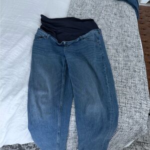 Maternity 90s straight Blue Jeans